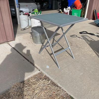 Lot 433 patio table (matches chairs from deck