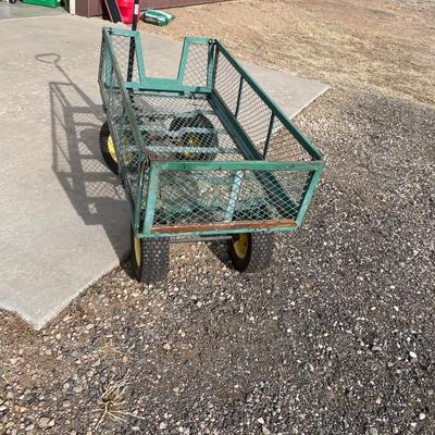 Lot 437 Green yard wagon