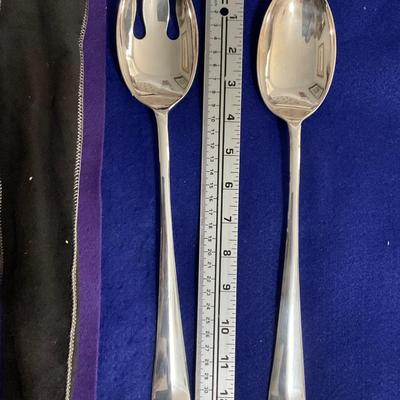 Vintage Gerity Serving Spoon And Fork.