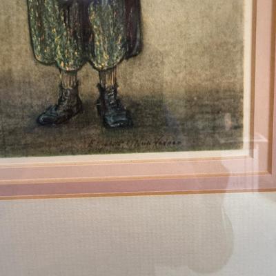 Framed Artwork by Elizabeth O’Neill Verner