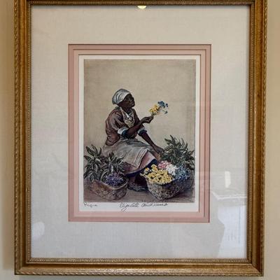 Framed Artwork by Elizabeth O’Neill Verner