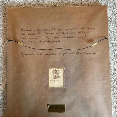 Framed Artwork by Elizabeth O’Neill Verner