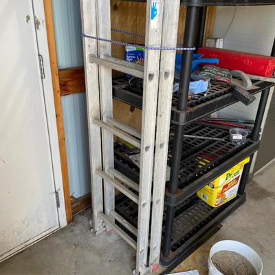 Lot 438 box of tie down straps, bungee cords and jumper cables