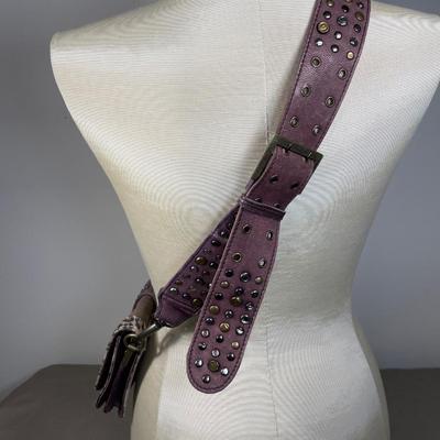 Free People Leather Crossbody Handbag New!