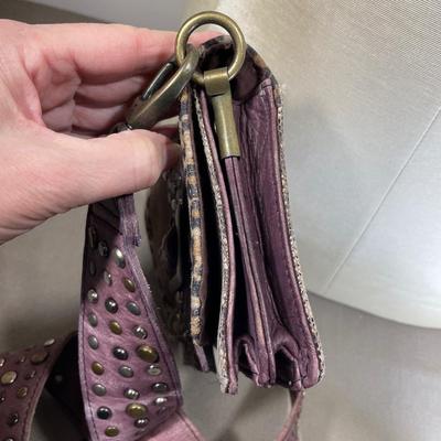 Free People Leather Crossbody Handbag New!