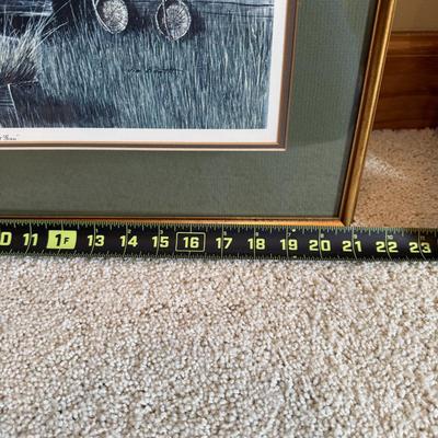 Framed Artwork, “Sweet Grass” by Jim Booth