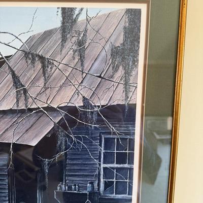 Framed Artwork, “Sweet Grass” by Jim Booth