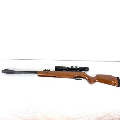 1214 Browning 22 Caliber Pellet Gun With Scope