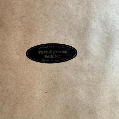 Framed Artwork, The August National Golf Club, The 4th Hole by K.Garner