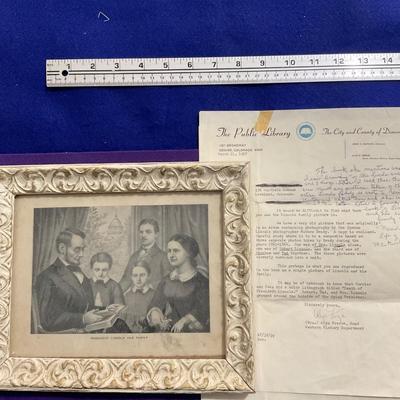 President Lincoln’s Family.