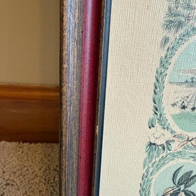 Framed Artwork of a song “Dixie”