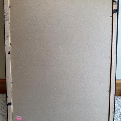 Framed Artwork of a song “Dixie”