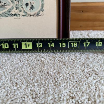 Framed Artwork of a song “Dixie”