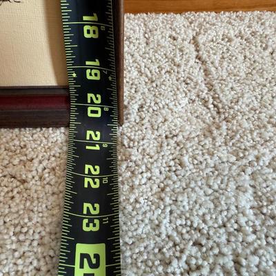 Framed Artwork of a song “Dixie”