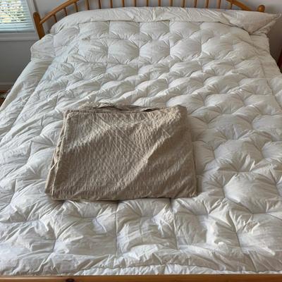 1216 Duvet King Bloomingdale Down Comforter With Hotel King Sheet Set