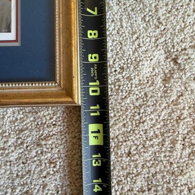 Framed South Carolina Map Following The Major Battles of The Revolution