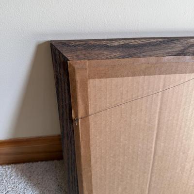 Framed South Carolina Map Following The Major Battles of The Revolution