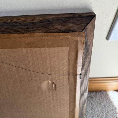 Framed South Carolina Map Following The Major Battles of The Revolution