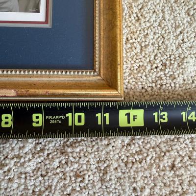 Framed South Carolina Map Following The Major Battles of The Revolution