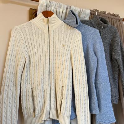 Women's Sweater Knitware Lot - Ralph Lauren, Ann Taylor, Jones NY