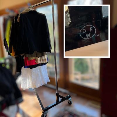 Heavy Duty DFW Clothing Z-Rack (1 of 2)