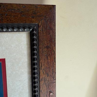 Framed Artwork, The War in the South by Doug Chaffee, Signed by Artist with Certificate of Authenticity