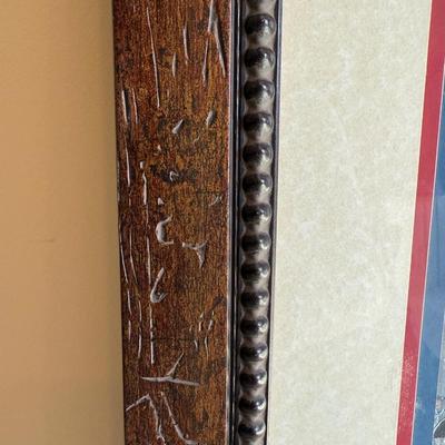 Framed Artwork, The War in the South by Doug Chaffee, Signed by Artist with Certificate of Authenticity