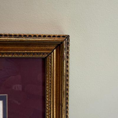 Framed Artwork Pair, Columbia Jay by J. Stinson Vaught