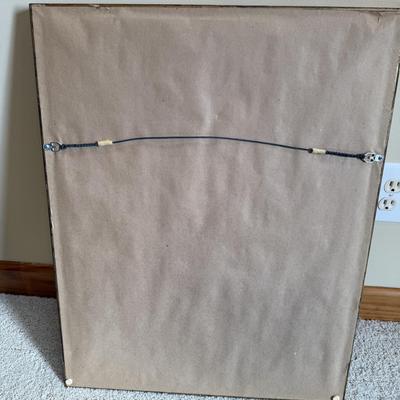 Framed Artwork Pair, Columbia Jay by J. Stinson Vaught