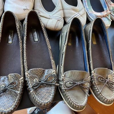 Women’s Casual Shoe Lot 9.5, 10, 11 - Sperry, Puma, Converse