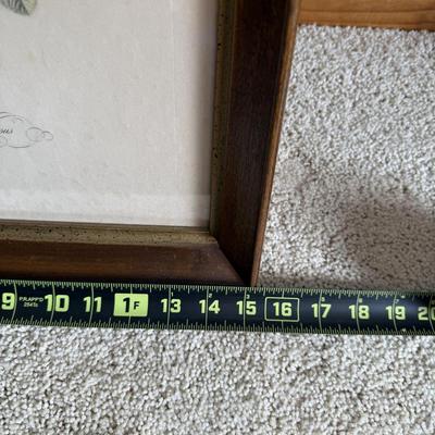 Framed Artwork, “Iris, Roses and Narcissus” and “Bouquet of Lilacs and Roses” by J.L. Prevost