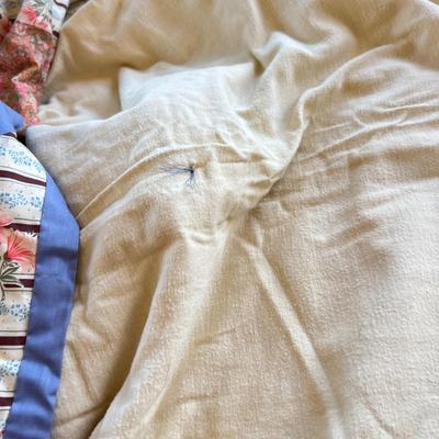 Vintage Quilt 96" Square - Signatures and Dates 1920's-1950's