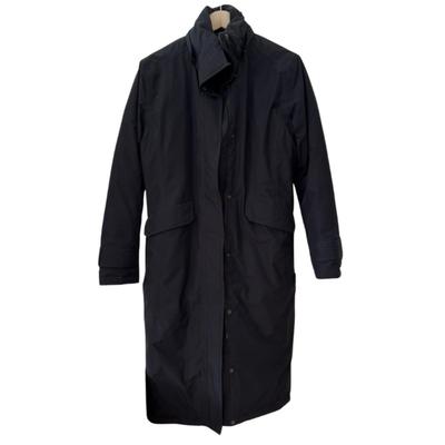 1219 Land's End Black Full Length Down Coat