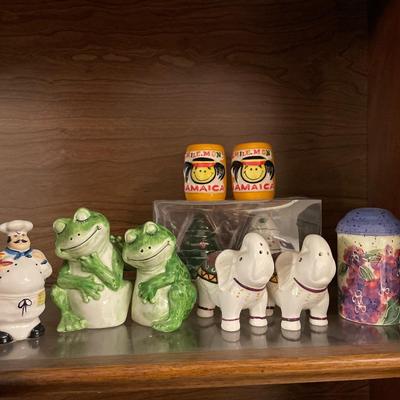 Elephant, frog S&P shakers and more