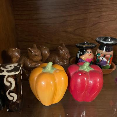 Pepper, squirrel and more S&P shakers
