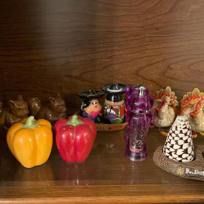 Pepper, squirrel and more S&P shakers