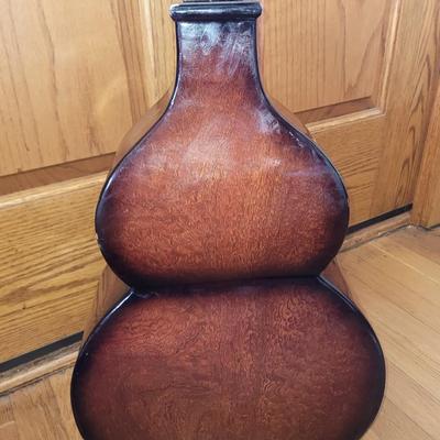 Guitar body look flower vase