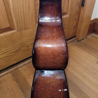 Guitar body look flower vase