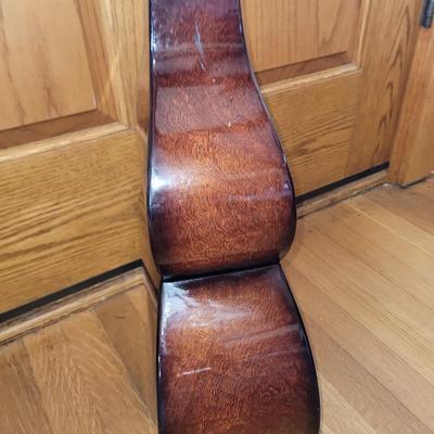 Guitar body look flower vase