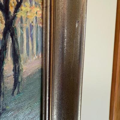 Framed Painting Signed by Artist