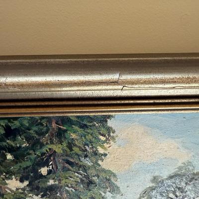 Framed Painting Signed by Artist