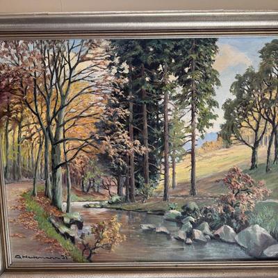 Framed Painting Signed by Artist