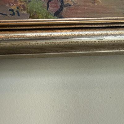 Framed Painting Signed by Artist