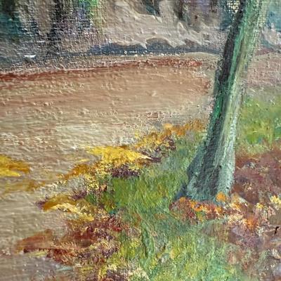 Framed Painting Signed by Artist