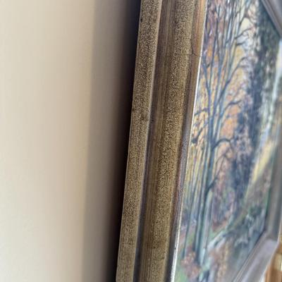 Framed Painting Signed by Artist