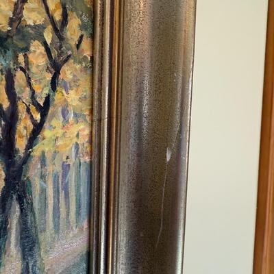 Framed Painting Signed by Artist