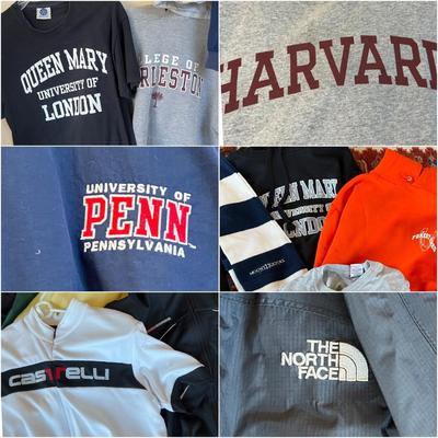 Big Mixed Lot Collegiate Sportswear