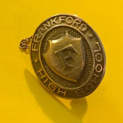 Scrap Lot - Ring High School Pin Bowling Pendant