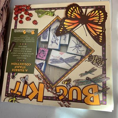 HUGE Crafts Lot - Paper, Stamps, Paper Punches, Scrapbooking, Supplies, Sets