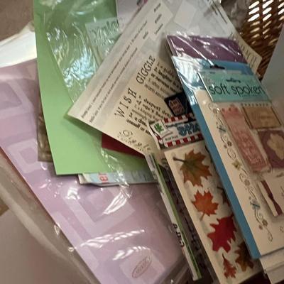 HUGE Crafts Lot - Paper, Stamps, Paper Punches, Scrapbooking, Supplies, Sets